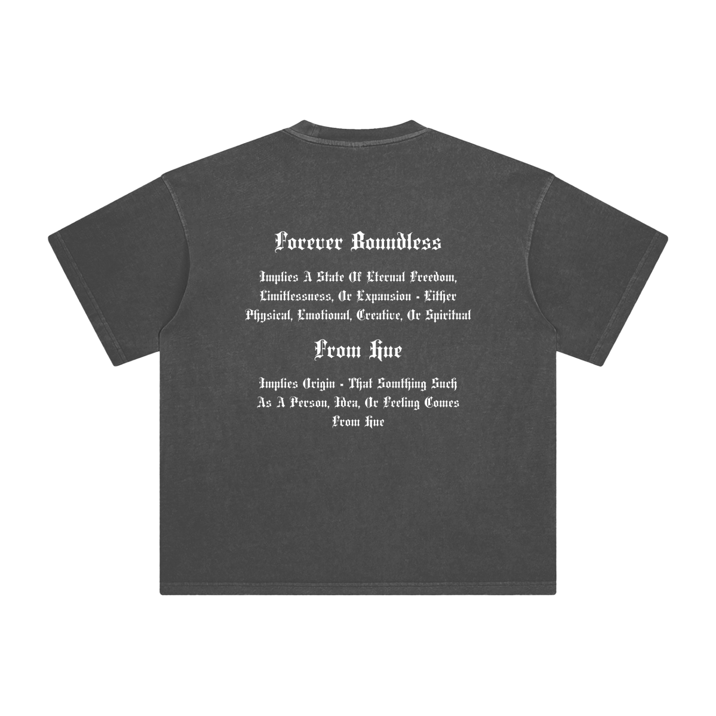 Enzyme Washed T-Shirt