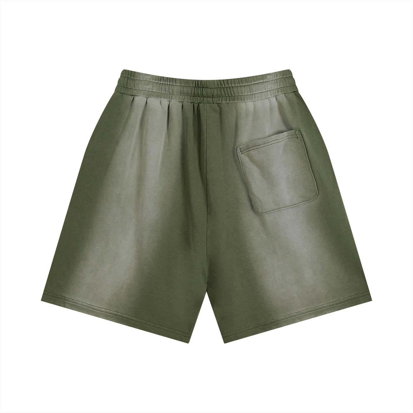 Distressed Sun Fade Shorts