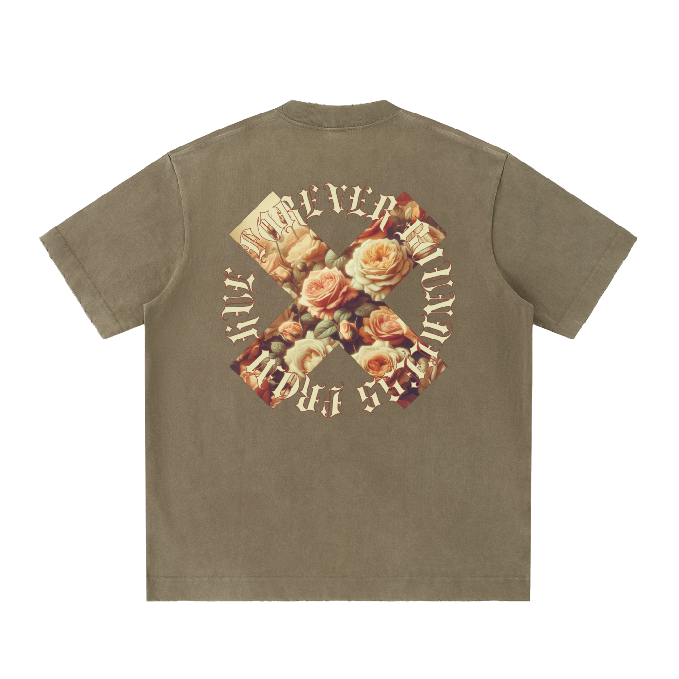 Floral X Tee