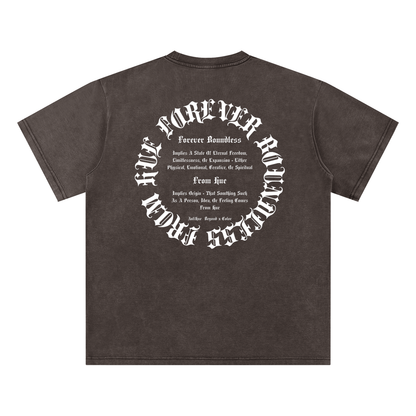 Bamboo Slub Snow Washed T-Shirt