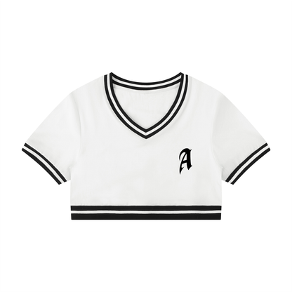 Anti A Cropped T-Shirt v2