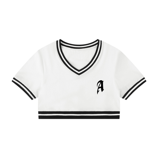 Anti A Cropped T-Shirt v2