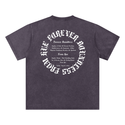 Bamboo Slub Snow Washed T-Shirt