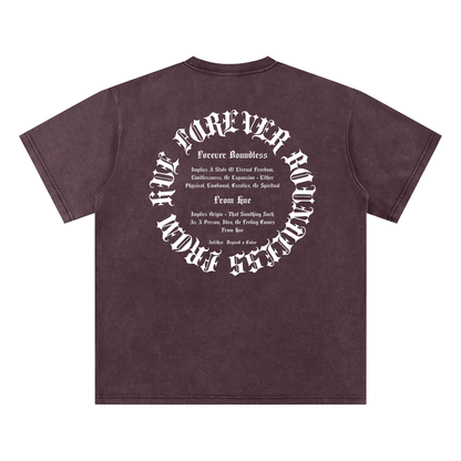 Bamboo Slub Snow Washed T-Shirt