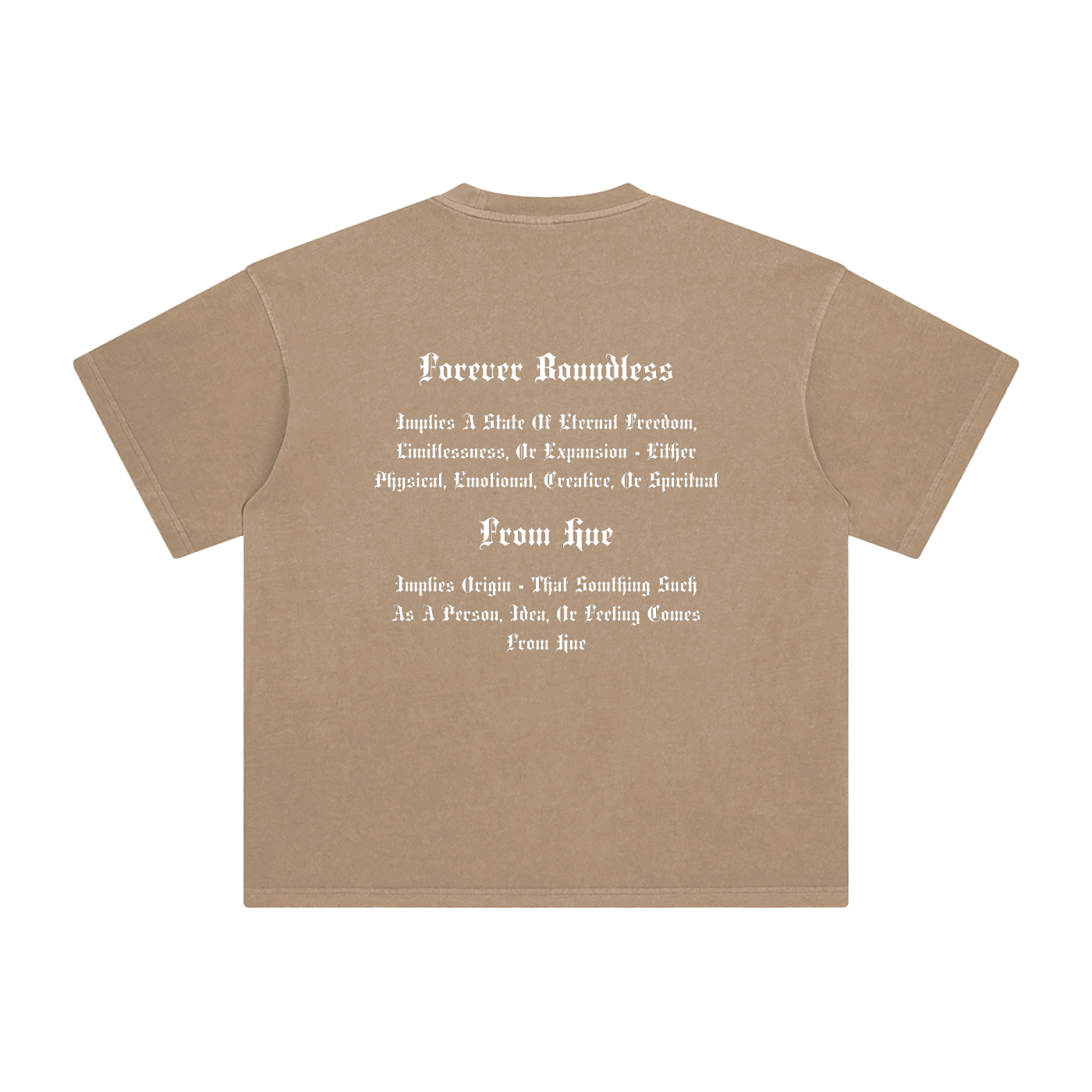 Enzyme Washed T-Shirt