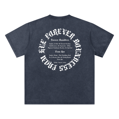 Bamboo Slub Snow Washed T-Shirt