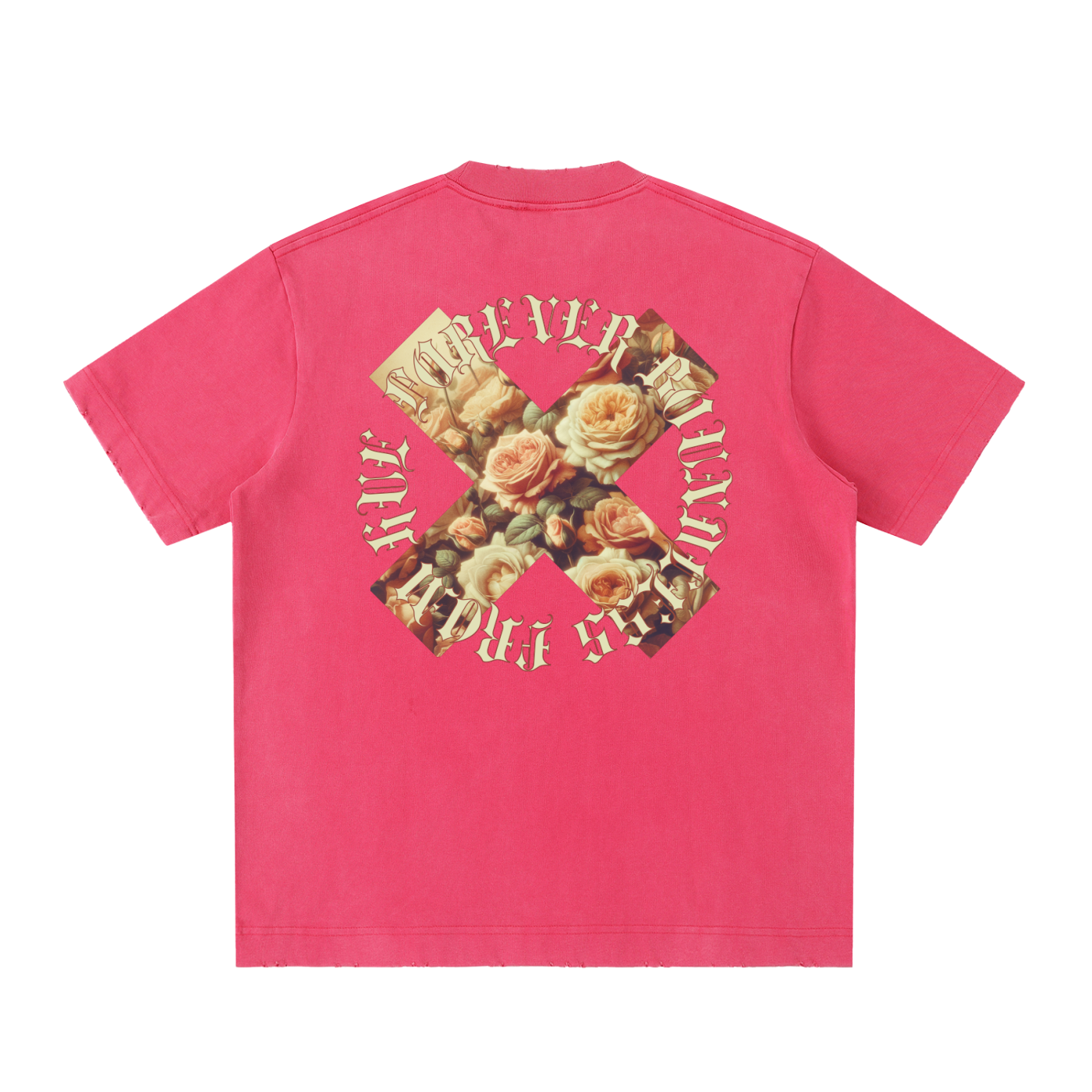 Floral X Tee