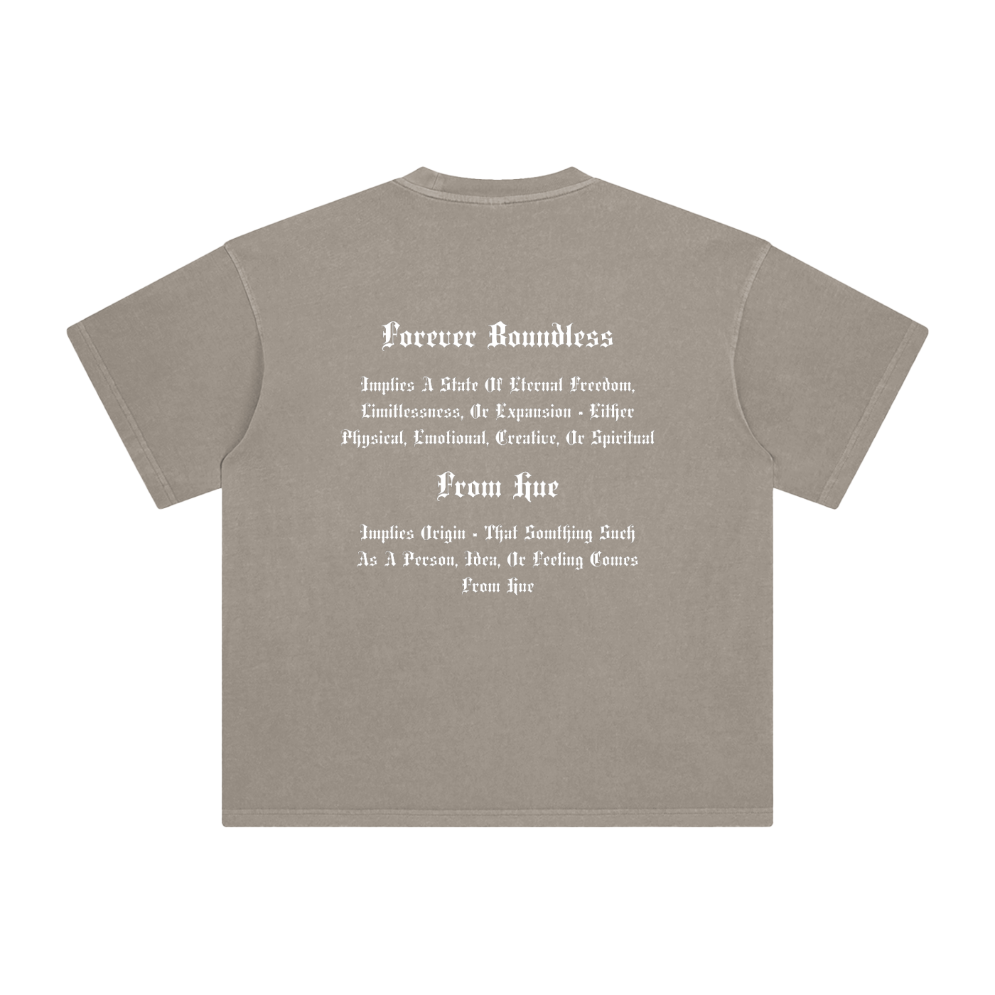 Enzyme Washed T-Shirt