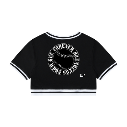 Anti A Cropped T-Shirt v1