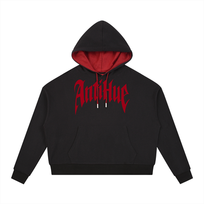 Contrast Drawstring Hoodie