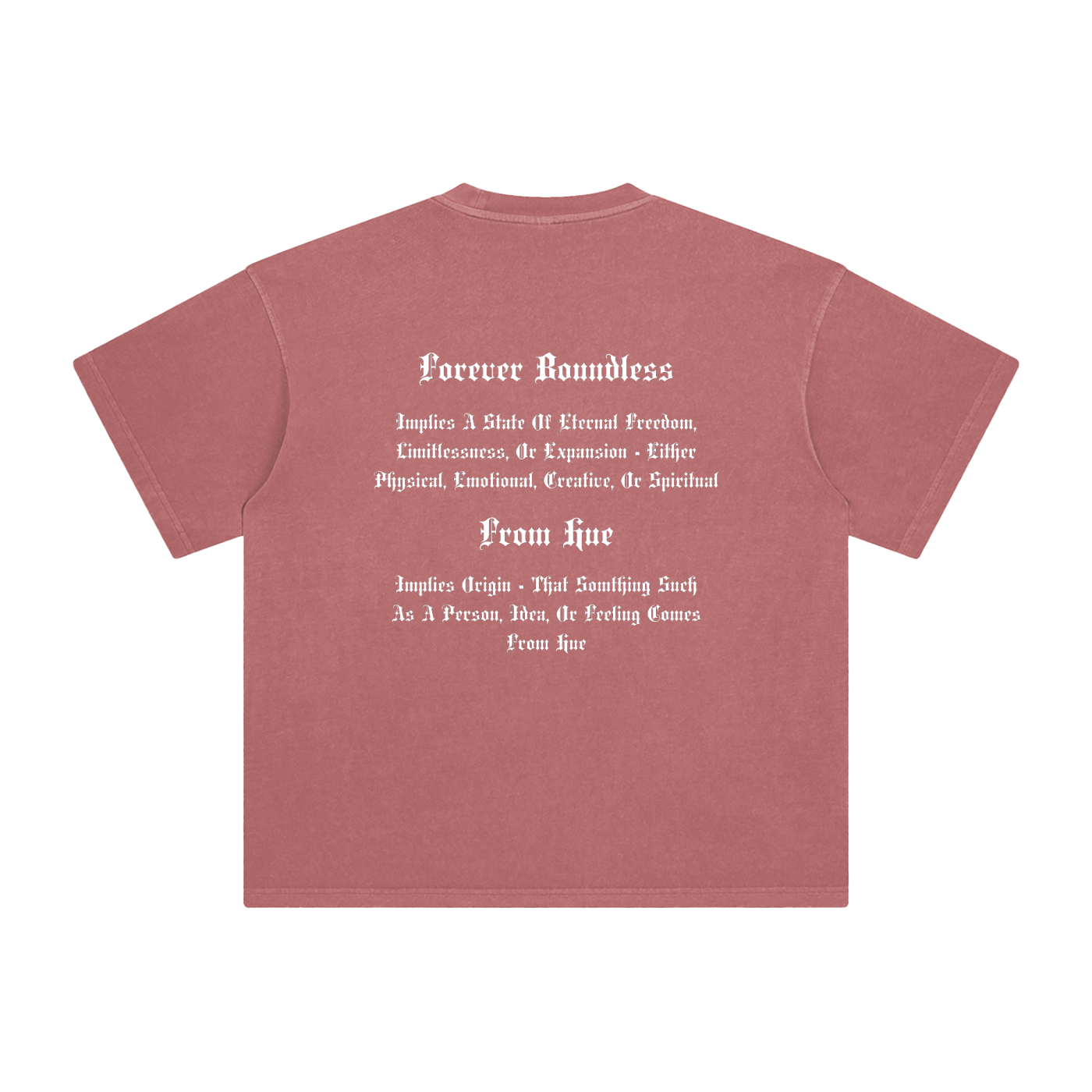 Enzyme Washed T-Shirt