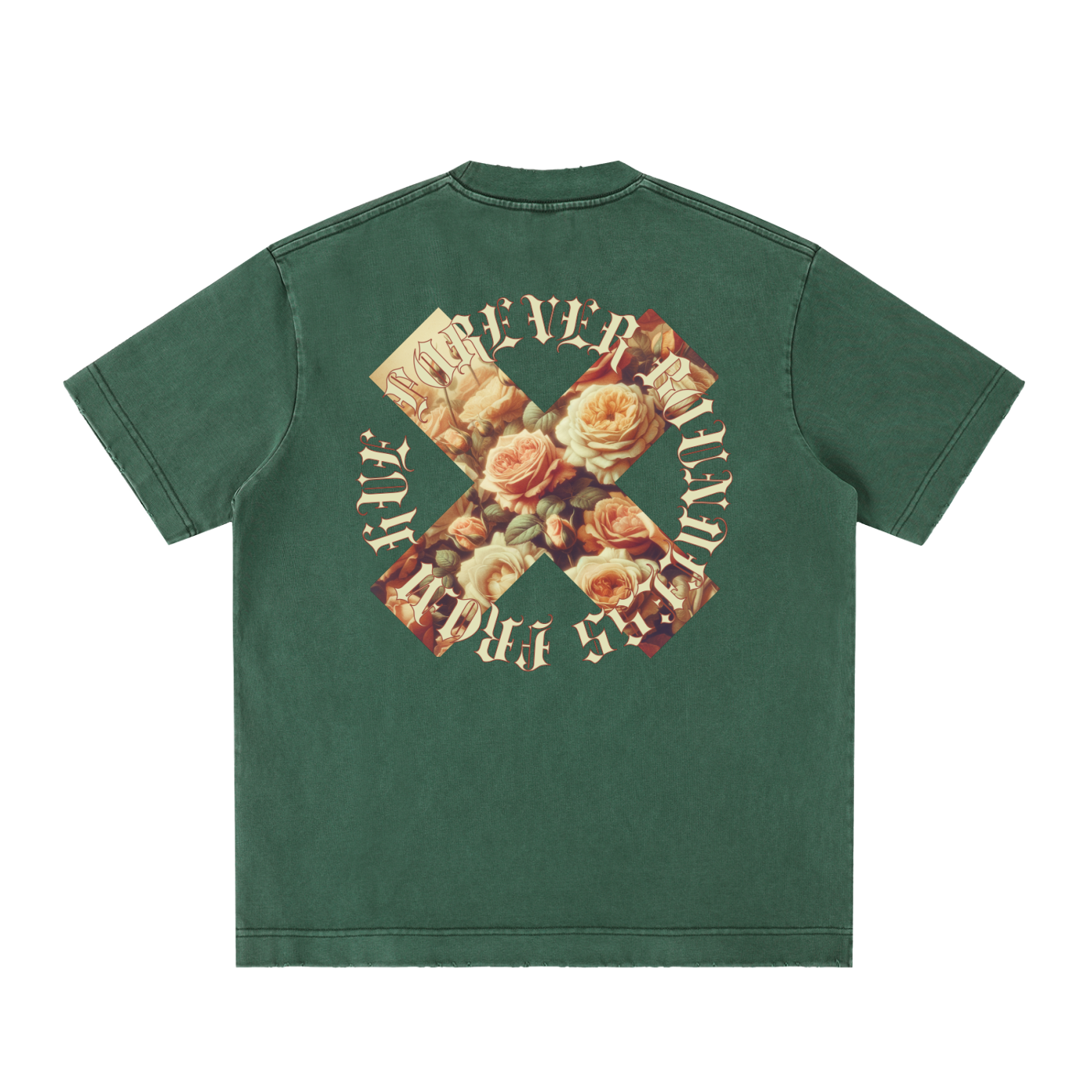 Floral X Tee