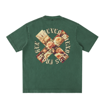 Floral X Tee