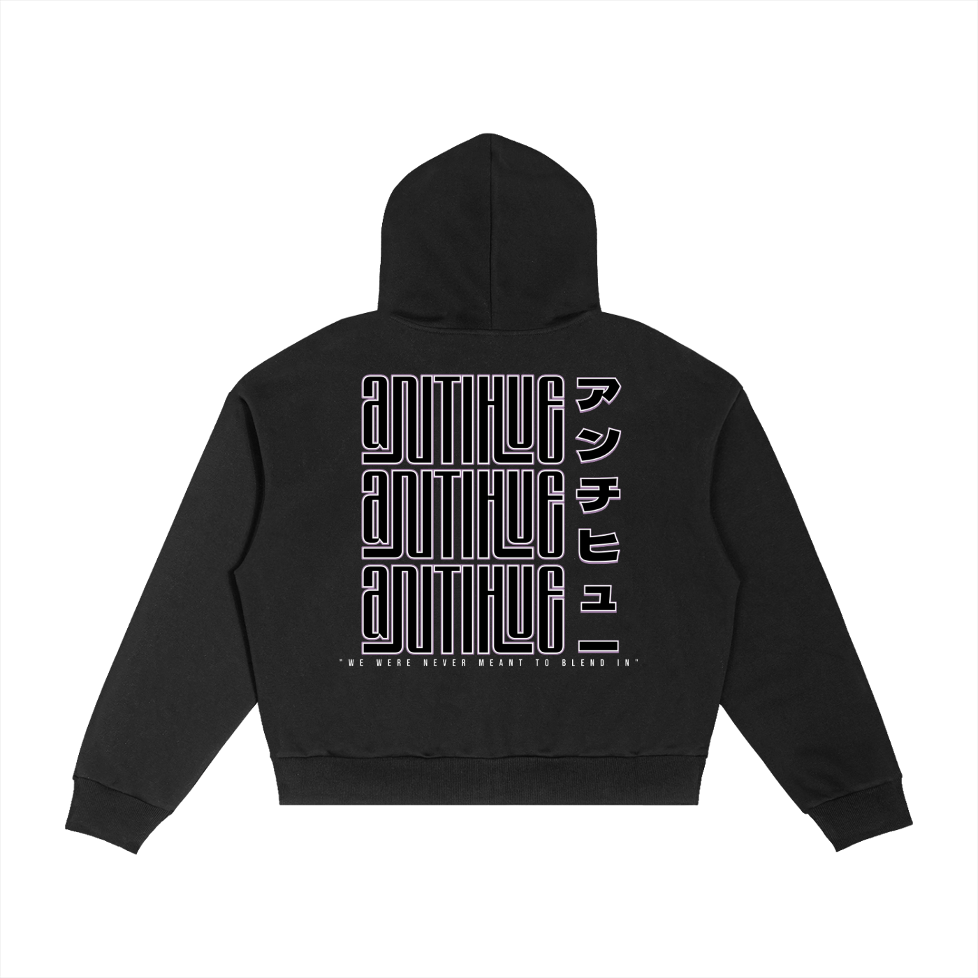 Night Plaid Zip Hoodie