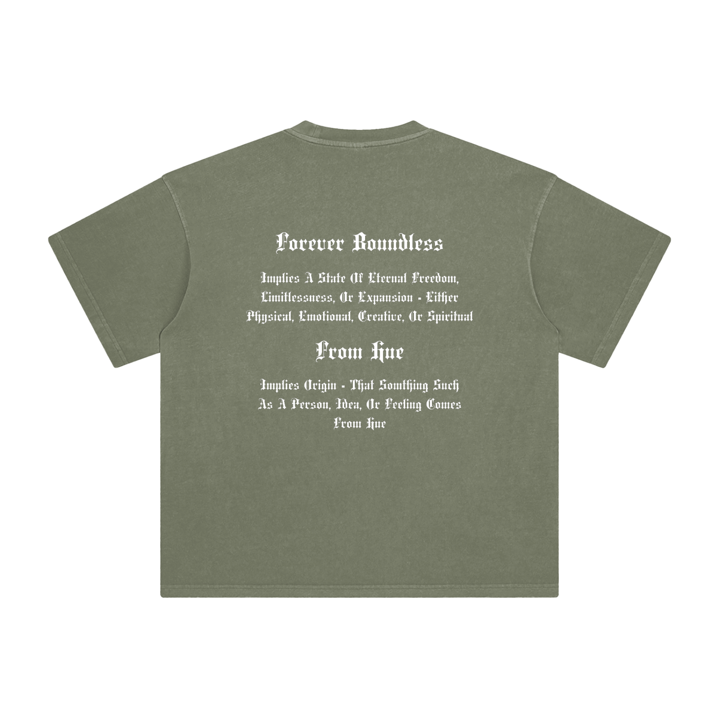 Enzyme Washed T-Shirt