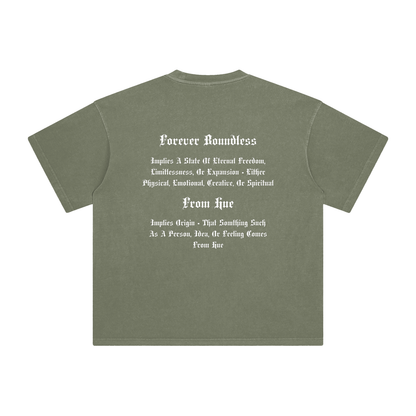 Enzyme Washed T-Shirt