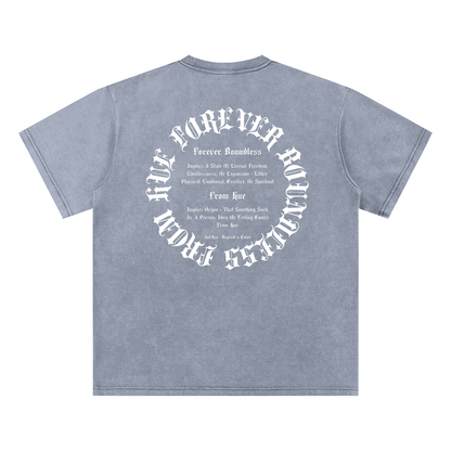 Bamboo Slub Snow Washed T-Shirt