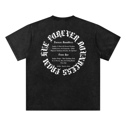 Bamboo Slub Snow Washed T-Shirt