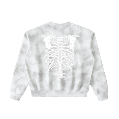 Dirty Washed Boxy Fleeced Sweatshirt