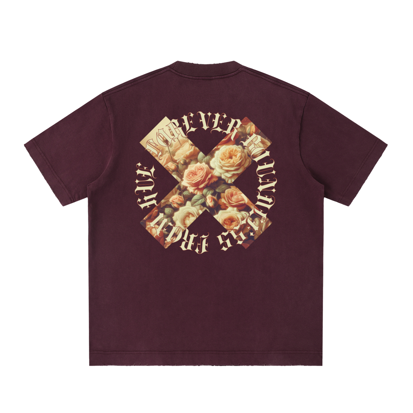 Floral X Tee