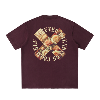 Floral X Tee