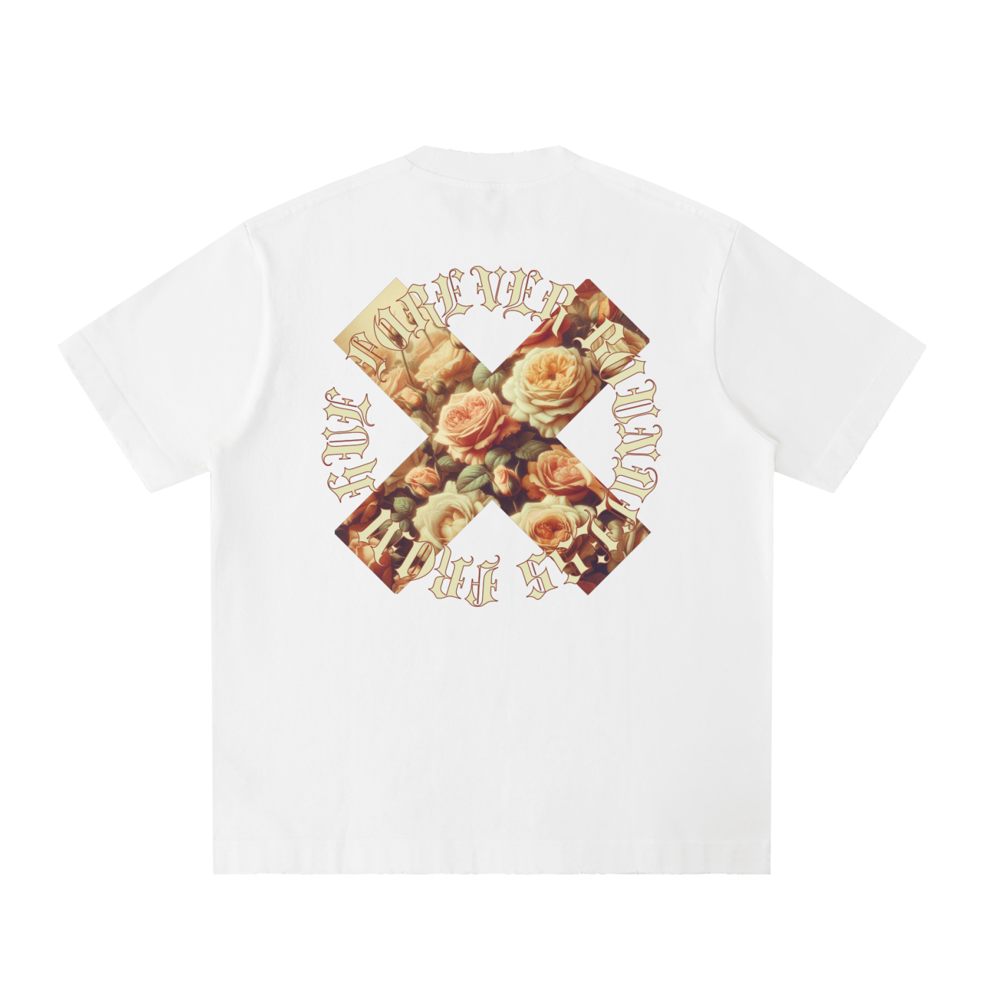 Floral X Tee
