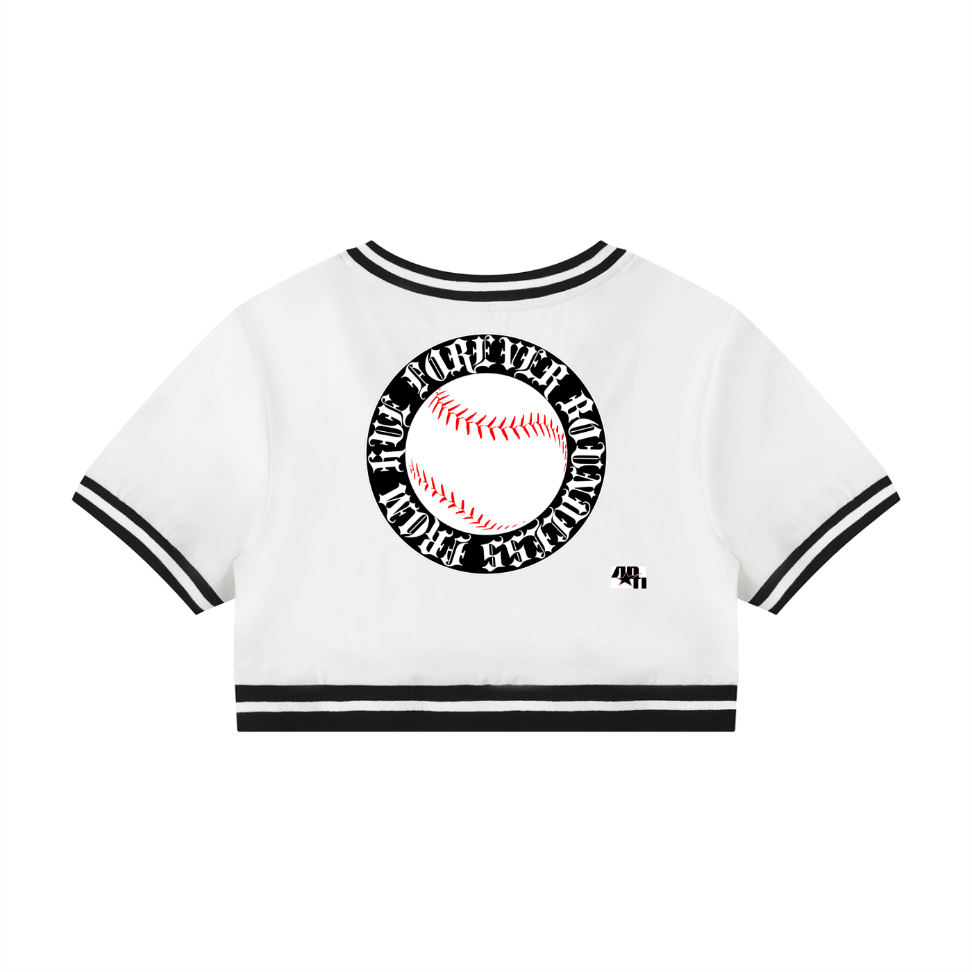 Anti A Cropped T-Shirt v2