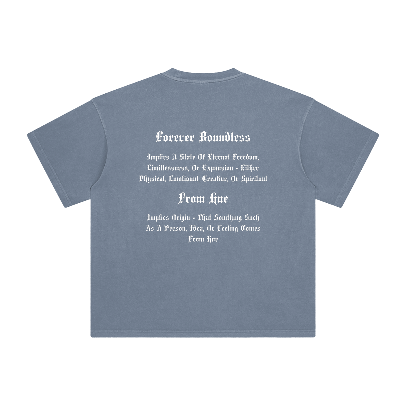 Enzyme Washed T-Shirt
