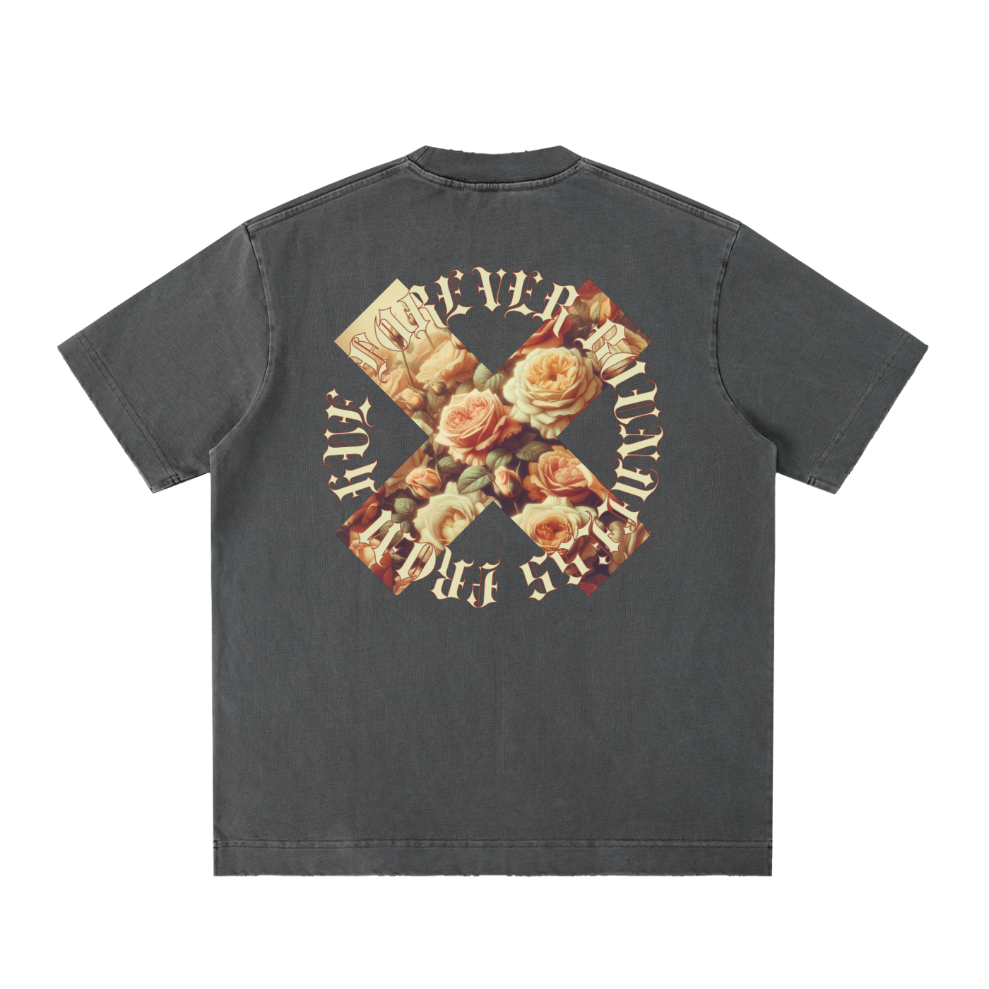 Floral X Tee