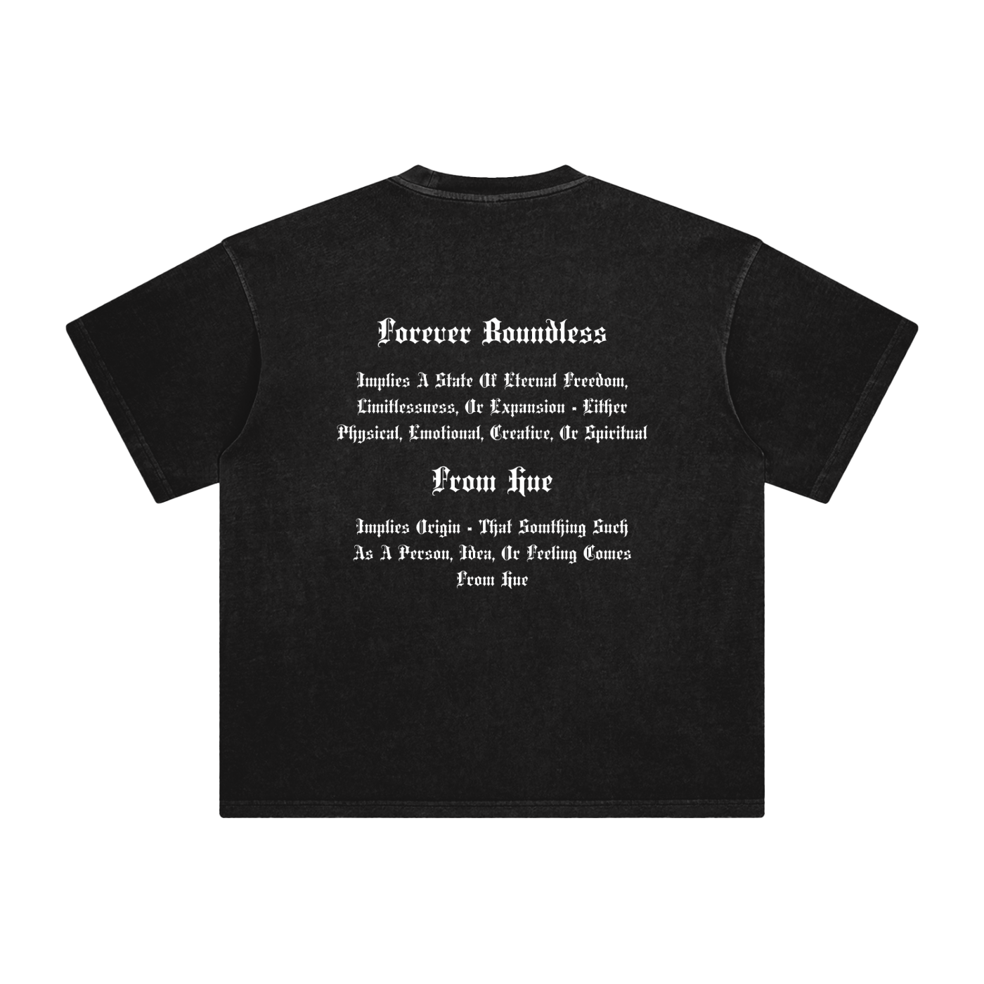 Enzyme Washed T-Shirt